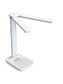 Светильник светодиодный настольный 11 Вт, белый матовый, General Lighting Systems, 047, 800047, 550лм, 2 плафона, сенсорное включение, 3 цвета температуры, диммер