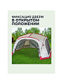 Палатка-шатер 10-местная, 425х425х245 см, с москитной сеткой, серебряное покрытие, C070009 - фото 2