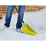 Лопата для снега пластик, с алюминиевой планкой, 400х400 мм, 1300, черенок стальной, тулейка 32 мм, Цикл, Варяг Expert, 9263-00 - фото 7