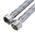 Подводка для воды 1/2''х2.5 м, г-ш, сталь, ELKA