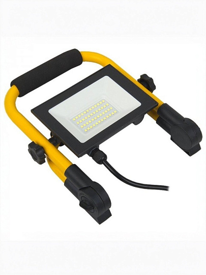 Прожектор светодиодный, General Lighting Systems, 50 Вт, 6500 К, IP65, 4680 Лм, черный с желтым, 403279