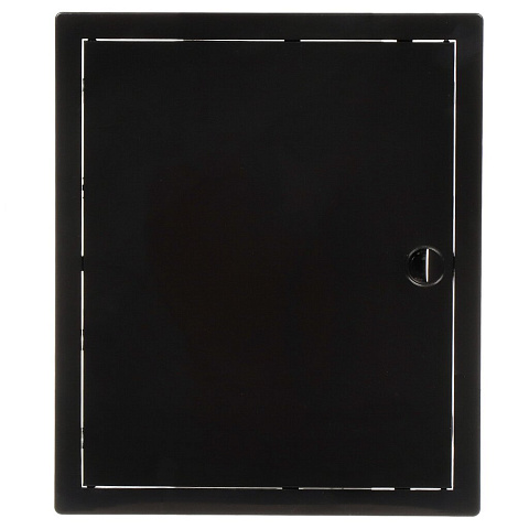 Люк-дверца ревизионная пластик, 250х300 мм, черный, Viento