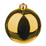 Елочный шар золотой, 15 см, SYB-04 - фото 2