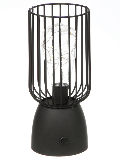 Фонарь декоративный 11х11х24.5 см, на батарейках, Торшер, Y4-11346