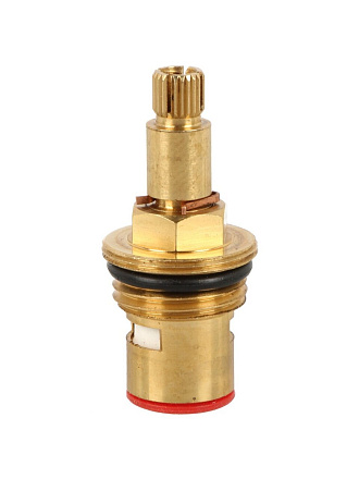 Кран-букса 1/2 '', 24 шлиц, 90 °, 2 резьбы, с керамическими вставками, 46 г, ComfortFactor, 05833