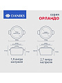 Набор посуды нержавеющая сталь, 10 предметов, кастрюли 1.9,2.7,3.7,4.9 л, ковш 1.9 л, индукция, Daniks, Орландо, GS-01435-10SE - фото 8