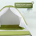 Палатка для кемпинга 2-местная, 200х140х110 см, 1 комн, с москитной сеткой, чехол, полиэстер, GA819035.STD - фото 23