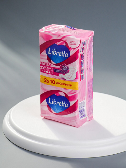 Прокладки женские Libretta, Ultra Normal, 20 шт, 84781