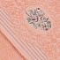 Набор полотенец 2 шт, 50х90, 70х140 см, 100% хлопок, 500 г/м2, Silvano, Букет из Роз, персиковый, Турция - фото 5