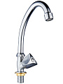 Смеситель для кухни, РМС, с кран-буксой, для одного типа воды, хром, SL119-270F - фото 4