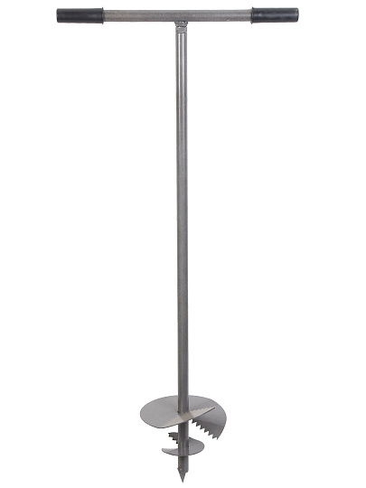 Бур шнековый 1000 мм, глубина бурения 1 м, d бурения 200 мм