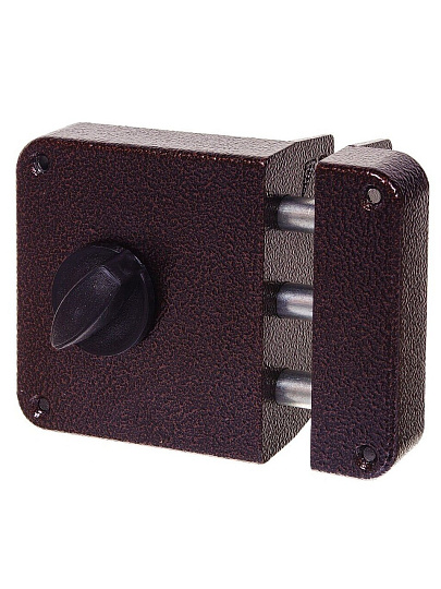 Замок накладной дверной, Зенит, 3Н1-3-3, БП-00011881, медь