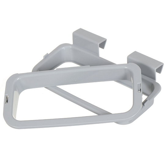 Держатель для пакетов полипропилен, навеска, серый, Spin&amp;Clean, Step, SC4020НК