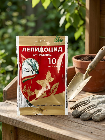 Инсектицид Лепидоцид, от вредителей, жидкость, 10 мл, ампула, Зеленая аптека Садовода
