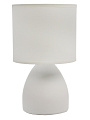 Светильник настольный E14, 40 Вт, белый, абажур белый, Rivoli, Nadine, 7042-502, керамика - фото 3