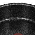 Сотейник алюминий, 24 см, антипригарное покрытие, Tefal, Granit, 04192224, с крышкой, индукция - фото 6