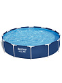 Бассейн каркасный Bestway, 366х76 см, Steel Pro, 56706, 6473 л