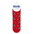 Носки для женщин, хлопок, Minimi, Inverno, красные, 3300-6 - фото 3