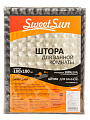 Штора для ванн 180х180 см, EVA, Dekotex, Sweet Sun Square, серая, 3D - фото 5