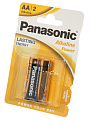 Батарейка Panasonic, АА (LR6, 15А), Alkaline Power, щелочная, 1.5 В, блистер, 2 шт, 7347 - фото 4