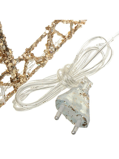 Фигурка декоративная Олень с санями, 60 см, 100 LED, 220 В, Y4-4118