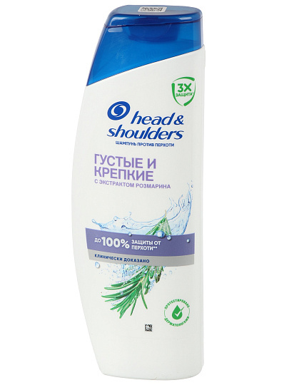 Шампунь Head &amp; Shoulders, Густые и крепкие, против перхоти, 360 мл