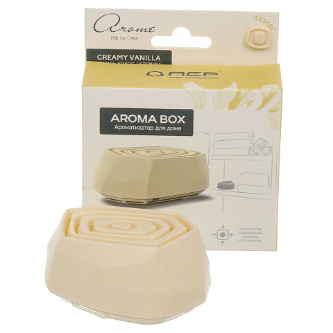 Ароматизатор для дома Aroma Box Creamy vanilla, А 7901