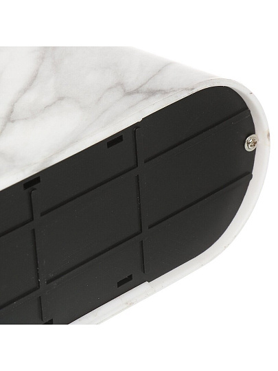 Подставка для ножей, пластик, овальная, Мрамор, S-K182