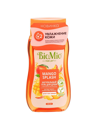 Гель для душа BioMio, Манго, 250 мл