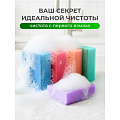 Губка для посуды, 5 шт, Макси, поролон, абразивная фибра, 9.3х6.5х3 см, 17114, разноцветная - фото 6