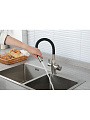 Смеситель для кухни, Frap, гибкий излив, с картриджем, с подключением к фильтру, F4396-5 - фото 7