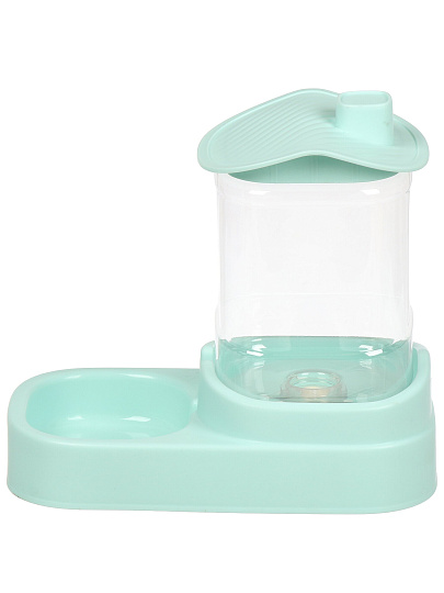 Миска для животных Y4-11428, пластик, в ассортименте, с накопителем