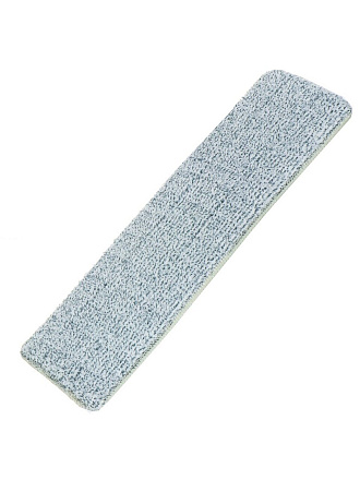 Сменный блок для швабры микрофибра, 35х13 см, плоский, прямоугольный, к швабре YS-HF6, светло-серый, Марья Искусница, YS-RFS06