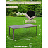 Мебель садовая Green Days, Крона, бежевая, стол, 200х100х72 см, 6 кресел, подушка бежевая, 150 кг, RSCTG055 - фото 13