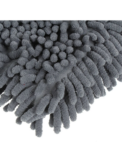 Губка-варежка Clim Art, CLA00739, микрофибра, шиншилла, 15х25 см