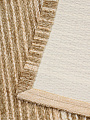 Ковер интерьерный 0.55х0.85 м, Лаос, прямоугольный, без рисунка, песочный, 137 X - фото 4