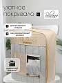 Покрывало евро, 240х260 см, 100% полиэстер, верх ткань 460 гр/м, низ ткань 200гр/м, Silvano, Кролик, серое - фото 5