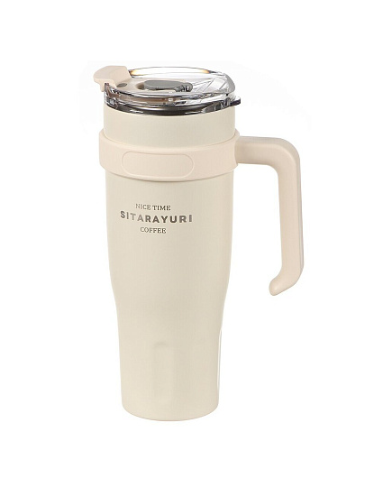 Термокружка нержавеющая сталь, 1.2 л, с ручкой, Y4-9328