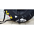 Санки-ватрушка Fani Sani, Черный кот Proffi, 80 см, 80 кг, с буксировочным тросом, с ручками, 84267 - фото 6