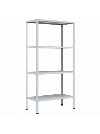Стеллаж универсальный, металл, 4 секции, 100х60х200 см, ПАКС, МС-264/500, 15628693