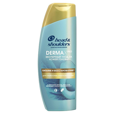 Шампунь Head & Shoulders, Derma X Pro Питание и восстановление, 270 мл