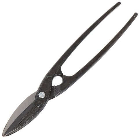 Ножницы по металлу пряморежущий, фигурный рез, 320 мм, оксид, Арефино, С236