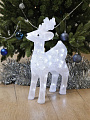 Фигурка декоративная акрил, Олень, 31х52 см, 60LED, 220В, Y4-3070