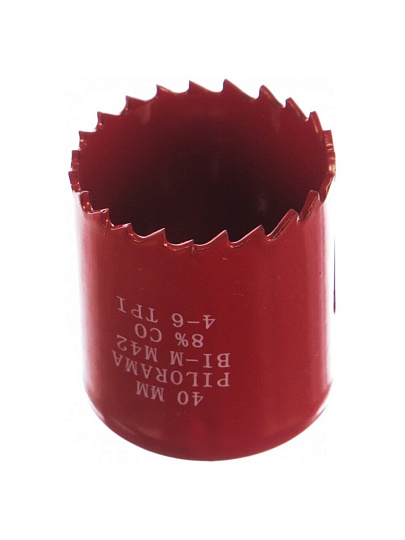 Коронка Pilorama, диаметр 40 мм, Bi-Metall 8%Co, 570040