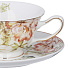 Набор чайный фарфор, 4 предмета, на 2 персоны, 220 мл, Millimi, Волшебные цветы, 802012 - фото 2