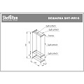 Вешалка настенная Sheffilton SHT-WR16 - фото 3