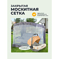 Качели садовые 3-местные, 236.5х138х181.5 см, 280 кг, Olsa, Турин-2, раскладываются в кровать, с москитной сеткой, подушка, С 1499, металл - фото 27