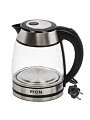 Чайник электрический Rion, 1.7 л, 1500 Вт, скрытый нагревательный элемент, нержавеющая сталь - фото 3