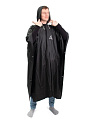 Дождевик пончо 129х137 см, 56-58, с капюшоном, кнопки, плотный PVC, черный, Следопыт, PF-RC-13 - фото 2