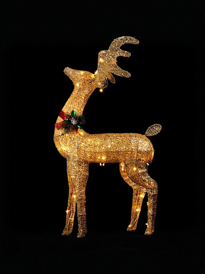 Фигурка декоративная Олень, 100 см, 100 LED, 220 В, Y4-4120